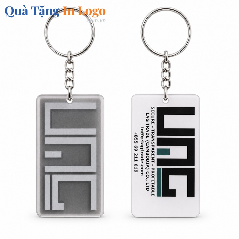 Móc Khóa Quà Tặng In Logo - Ảnh 34