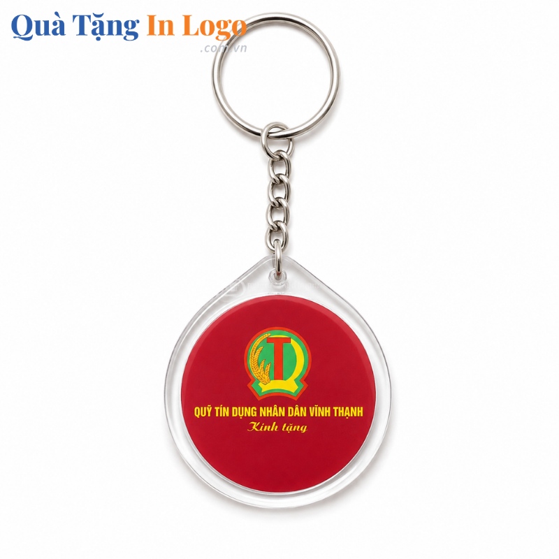 Móc Khóa Quà Tặng In Logo - Ảnh 12