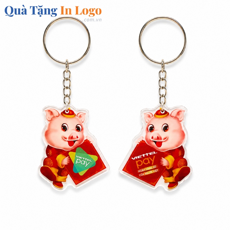 Móc Khóa Quà Tặng In Logo - Ảnh 29