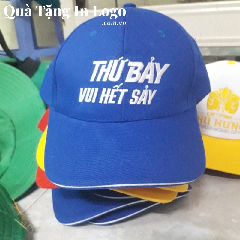 Mũ Quà Tặng In Thêu Logo - Ảnh 8