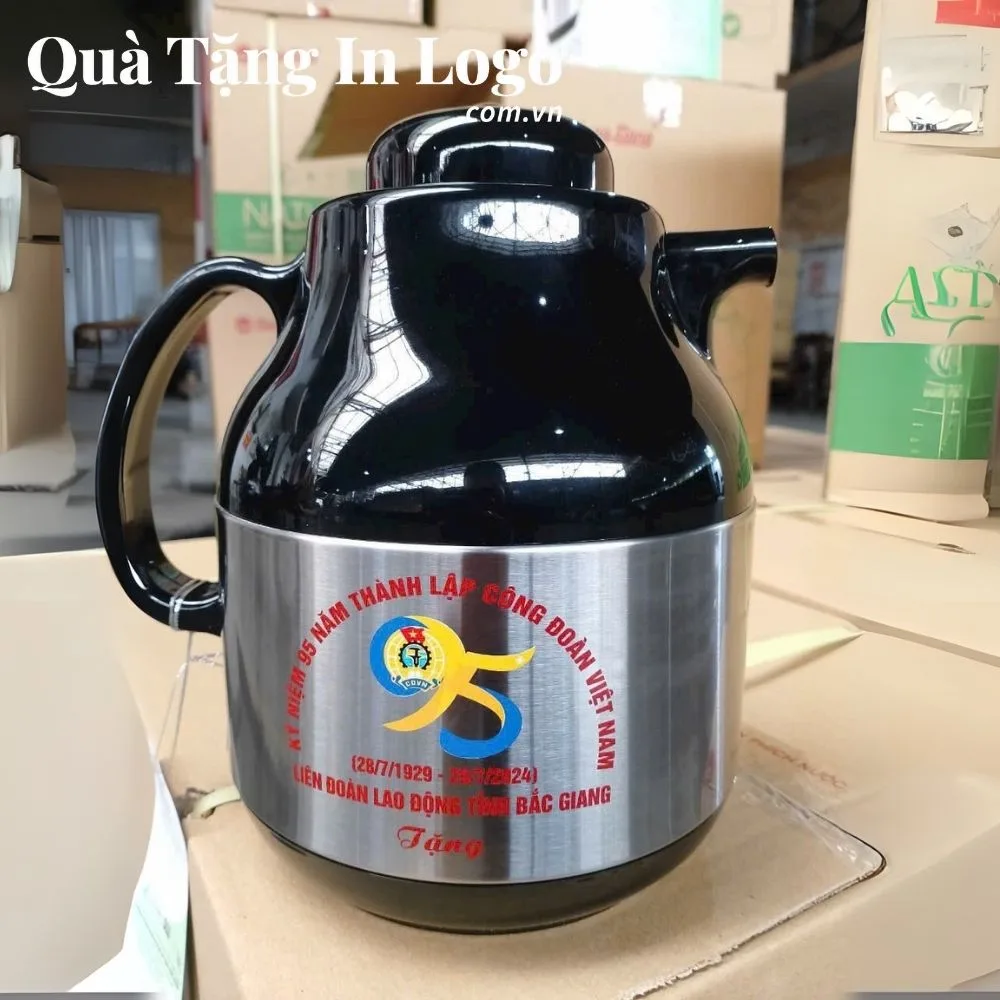 Phích giữ nhiệt in logo quà tặng