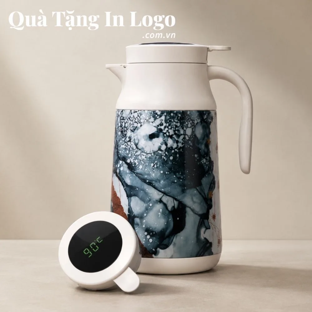 Phích nước giữ nhiệt in logo quà tặng