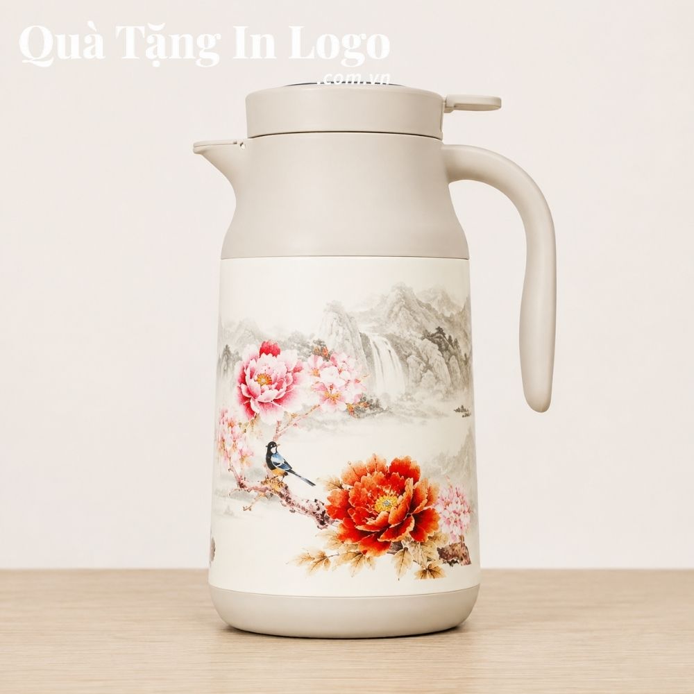 Phích nước giữ nhiệt in logo quà tặng