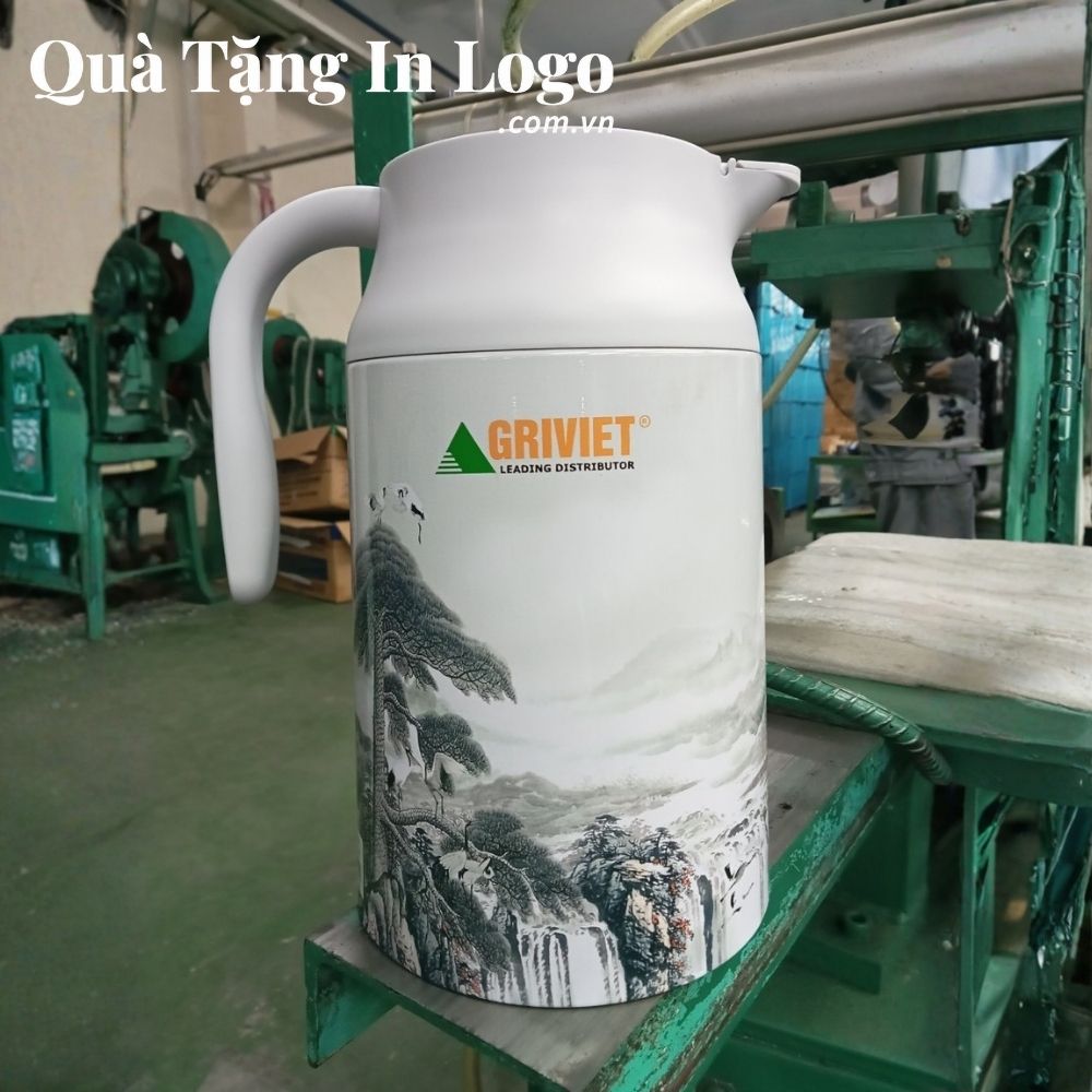 Phích giữ nhiệt in logo quà tặng