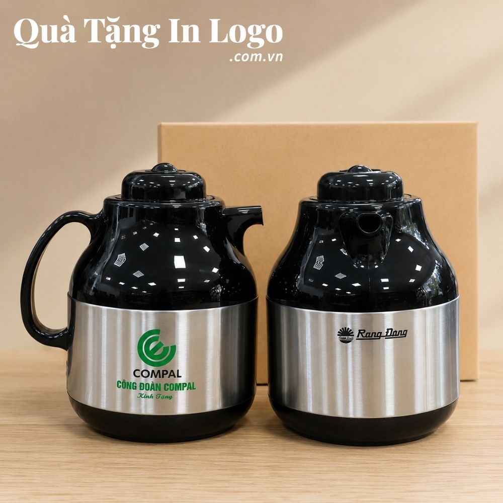Phích nước giữ nhiệt in logo quà tặng