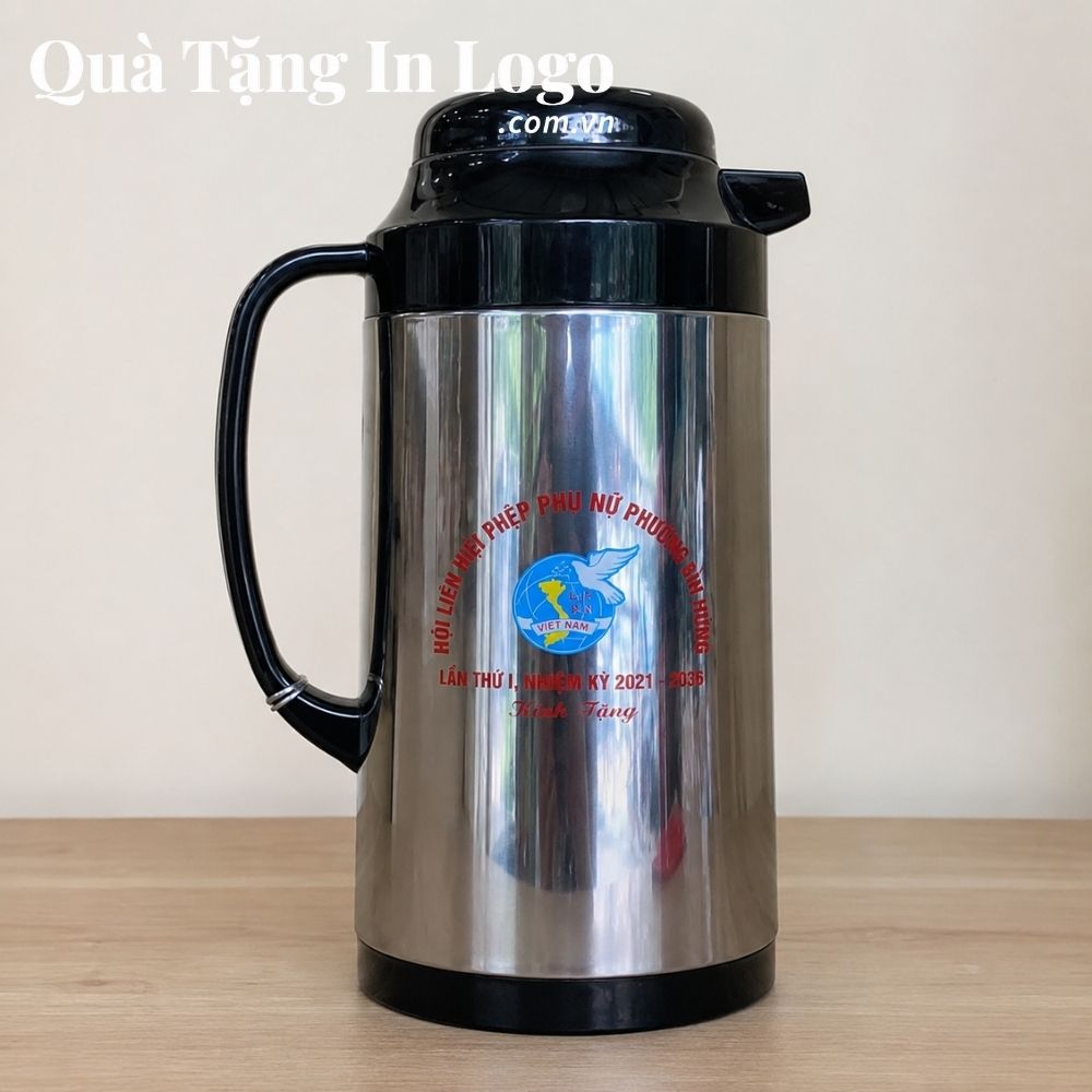 Phích giữ nhiệt in logo quà tặng