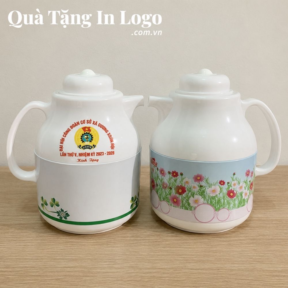 Phích giữ nhiệt in logo quà tặng