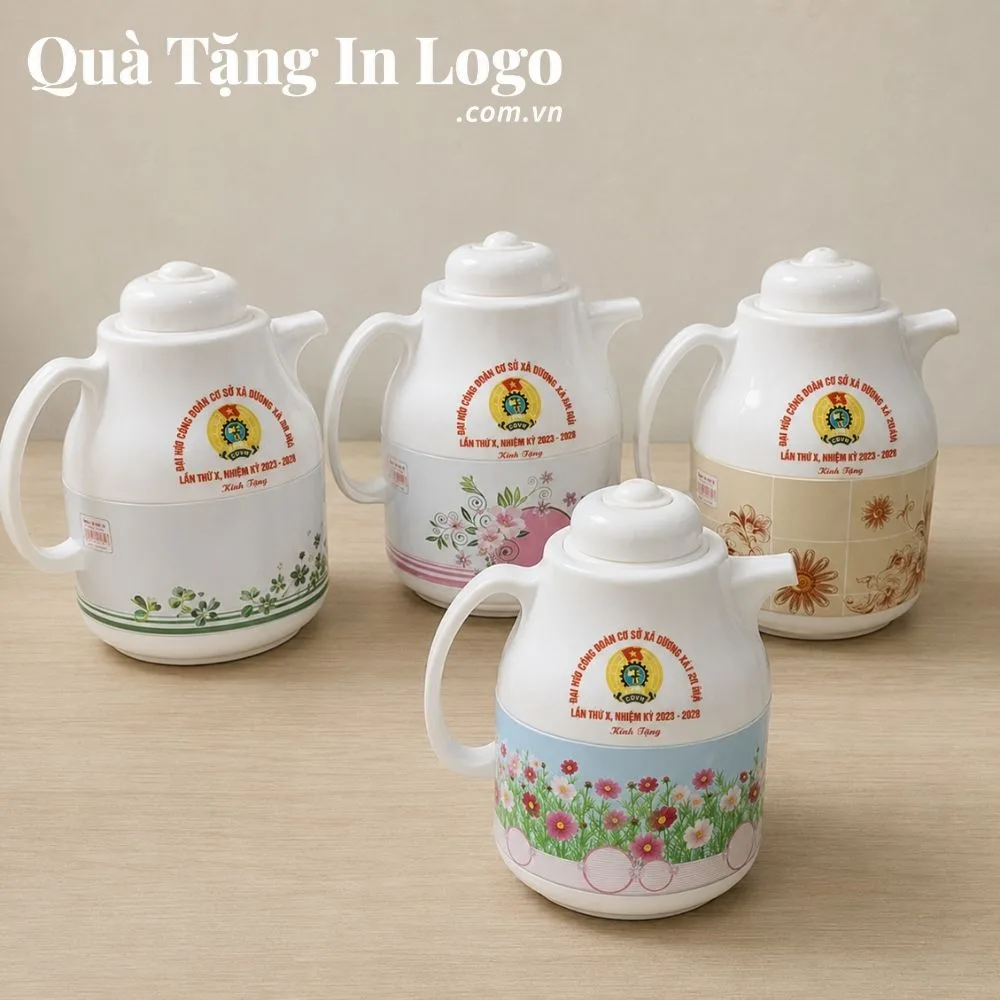 Phích giữ nhiệt in logo quà tặng
