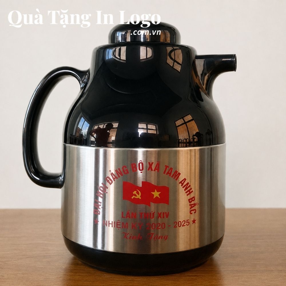 Phích giữ nhiệt in logo quà tặng