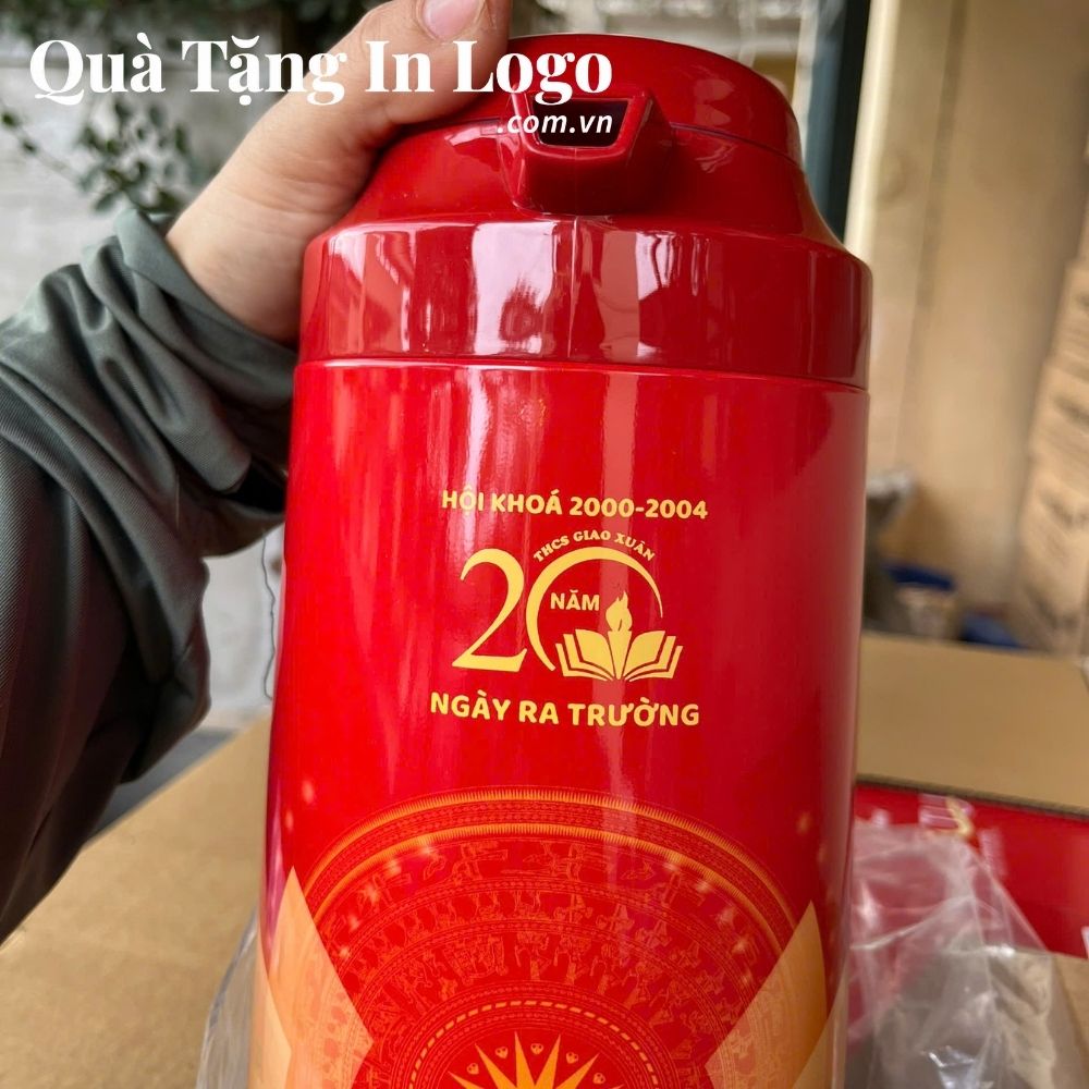 Phích giữ nhiệt in logo quà tặng