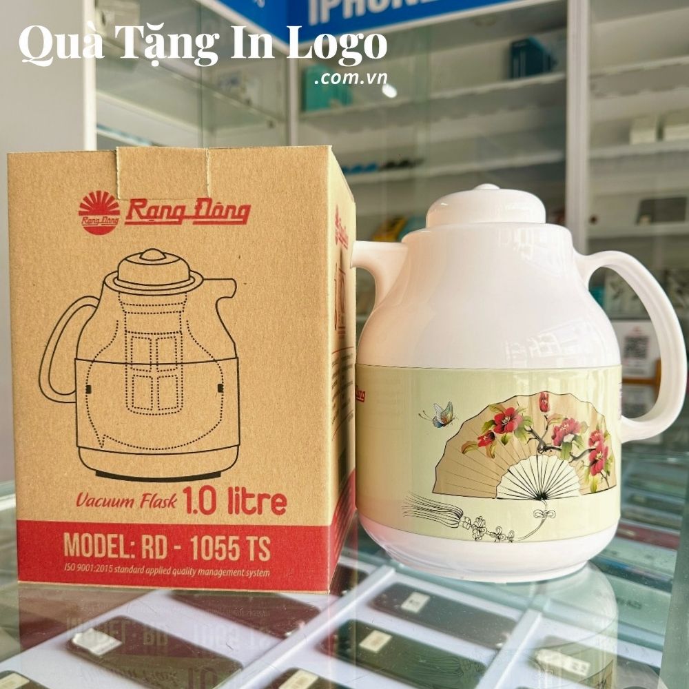 Phích nước giữ nhiệt in logo quà tặng