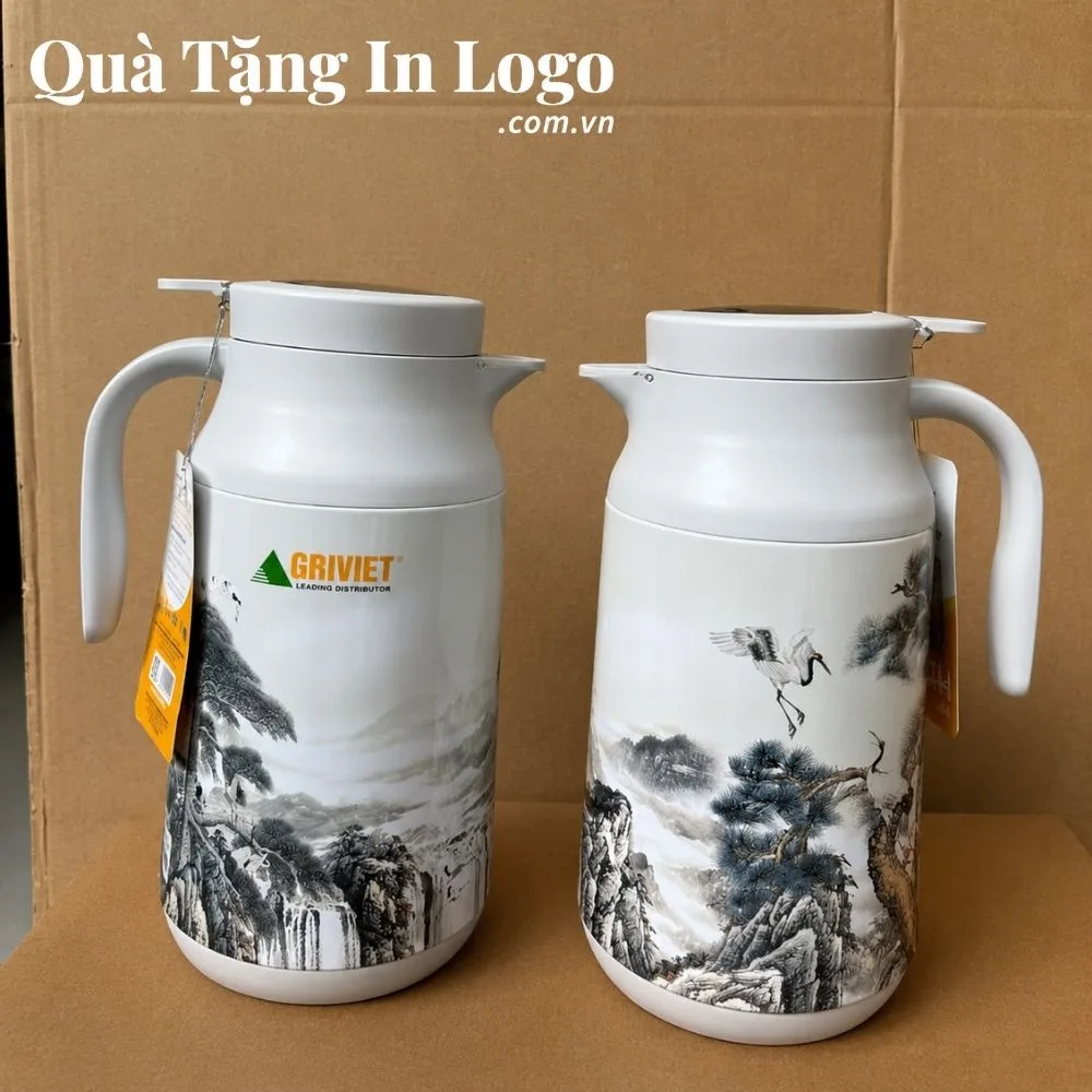 Phích giữ nhiệt in logo quà tặng