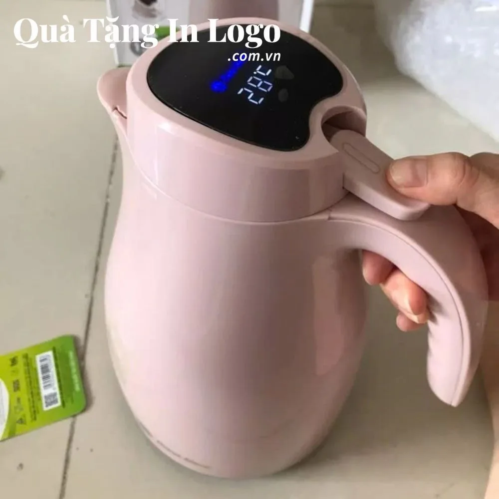 Phích nước giữ nhiệt in logo quà tặng