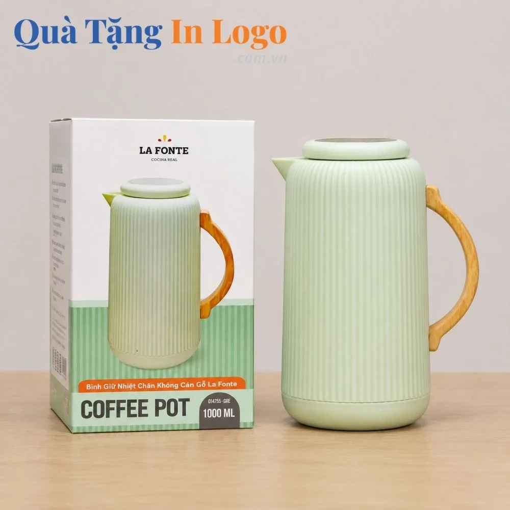 Phích nước giữ nhiệt in logo quà tặng