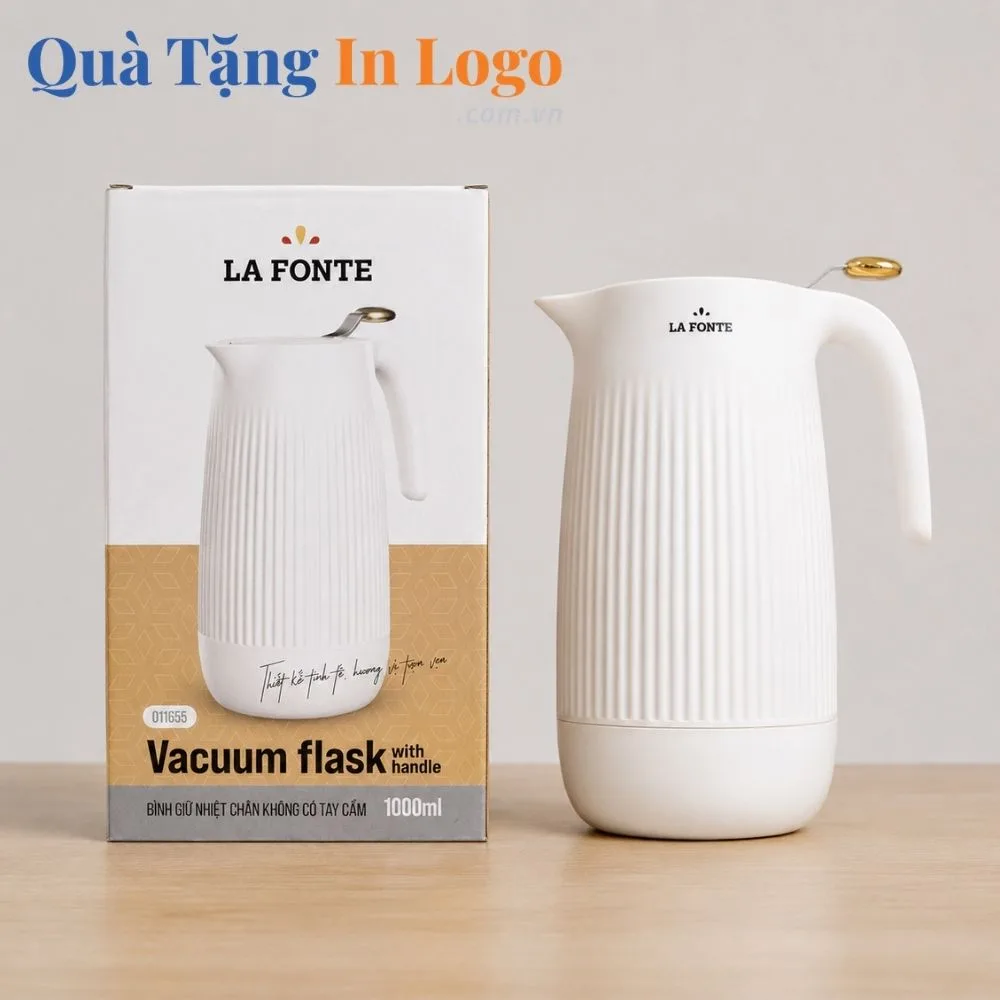 Phích nước giữ nhiệt in logo quà tặng