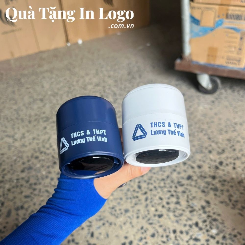 Quạt điện mini in logo