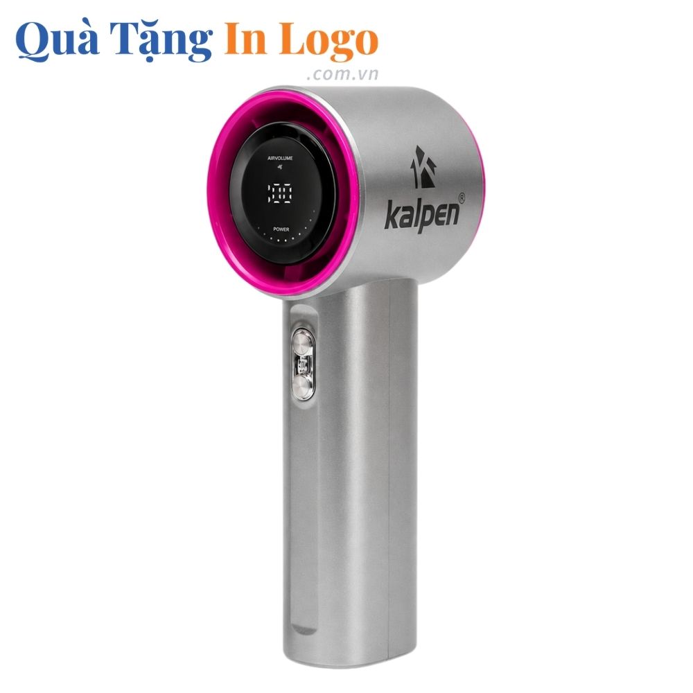Quạt điện mini in logo
