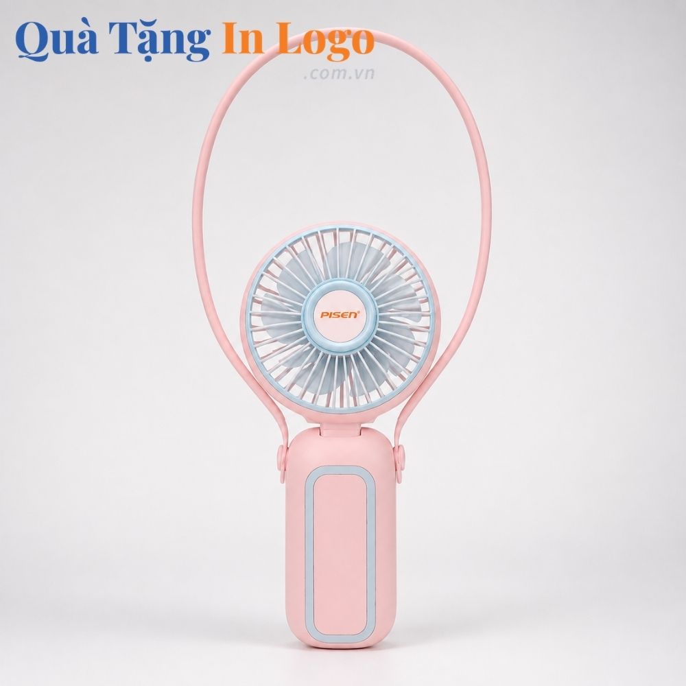 Quạt điện mini in logo