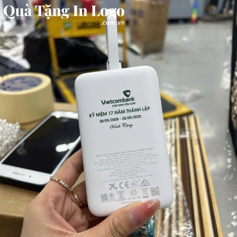 Sạc Dự Phòng Quà Tặng In Logo - Ảnh 20