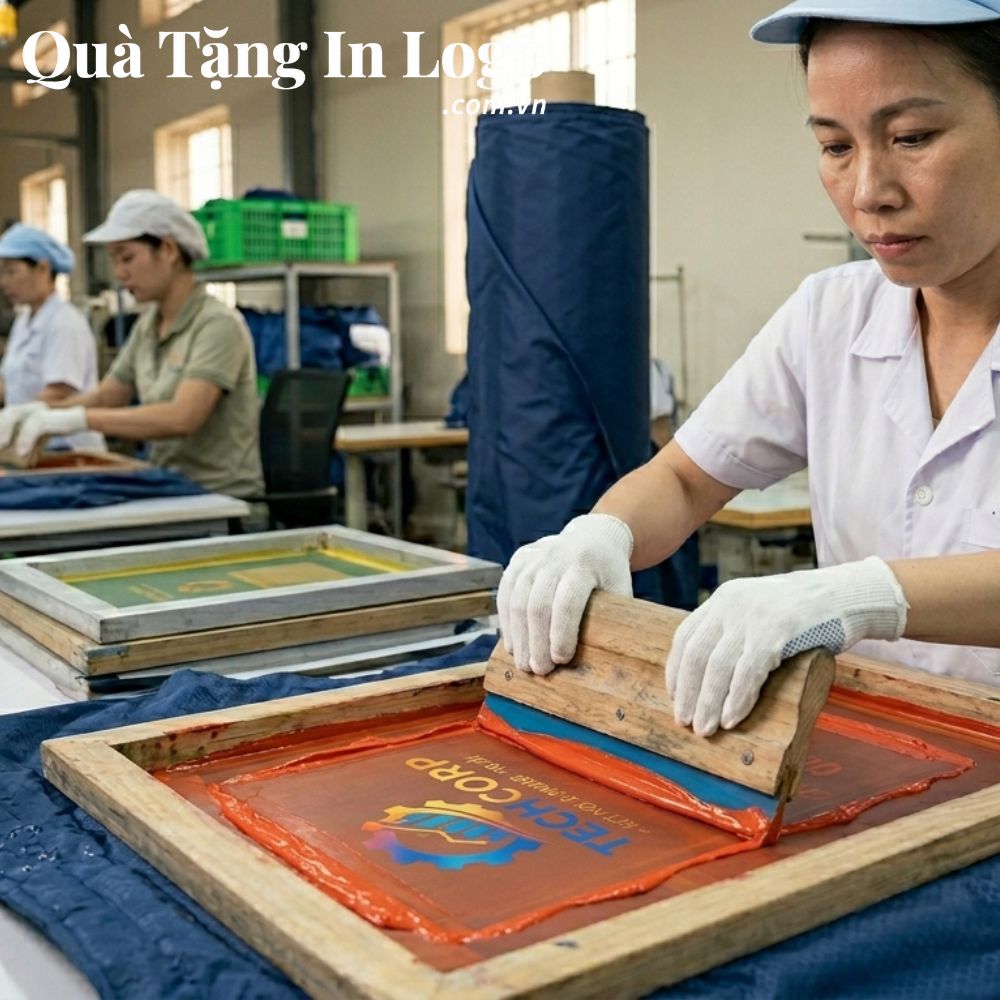 Áo mưa in logo quà tặng