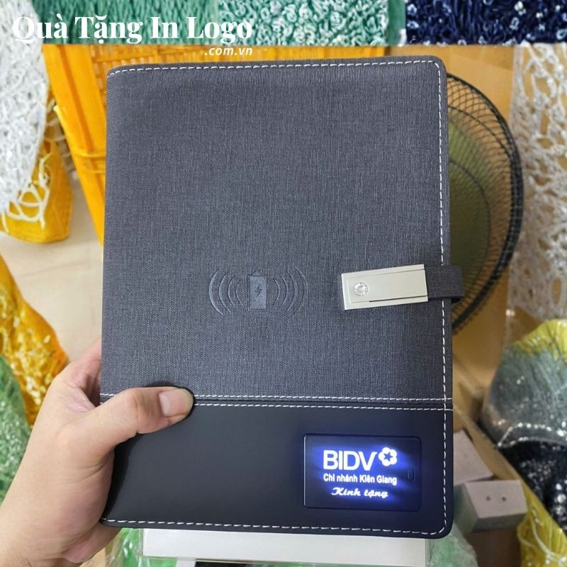 Sổ Da Quà Tặng In Logo - Ảnh 6