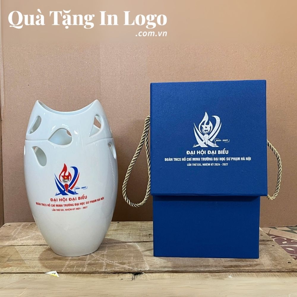 Quà tặng đại hội in logo