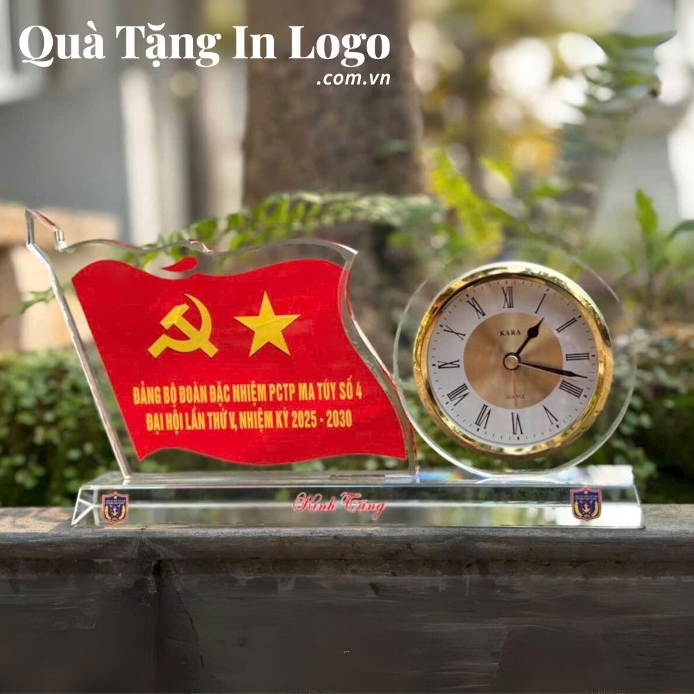 Quà tặng đại hội in logo