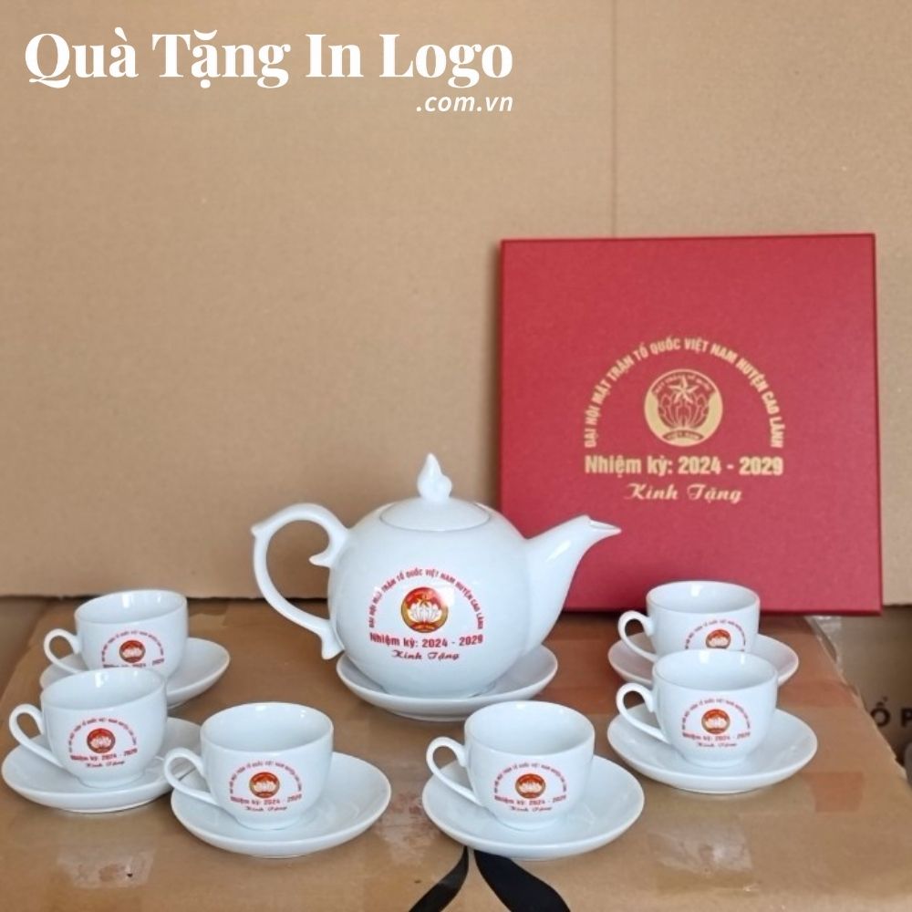 Quà tặng đại hội in logo