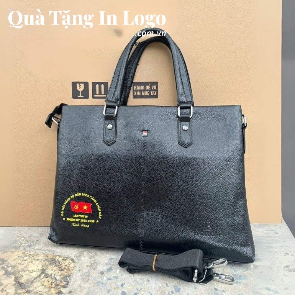 Quà tặng đại hội in logo