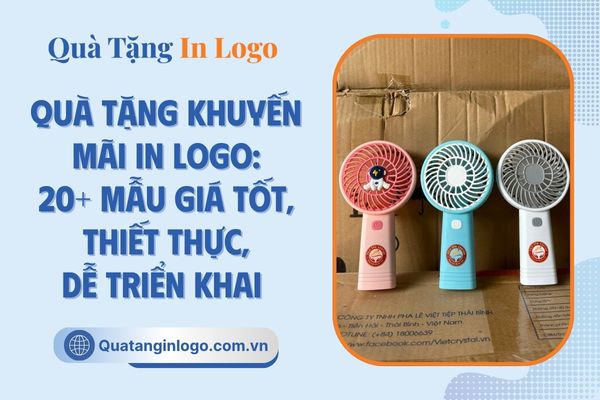 Quà tặng khuyến mãi in logo