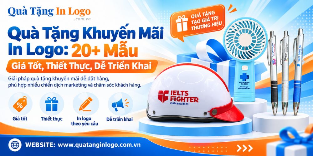 Quà Tặng Khuyến Mãi In Logo