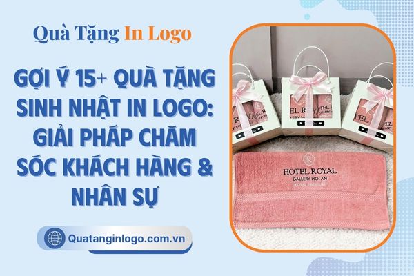 Quà tặng sinh nhật in logo